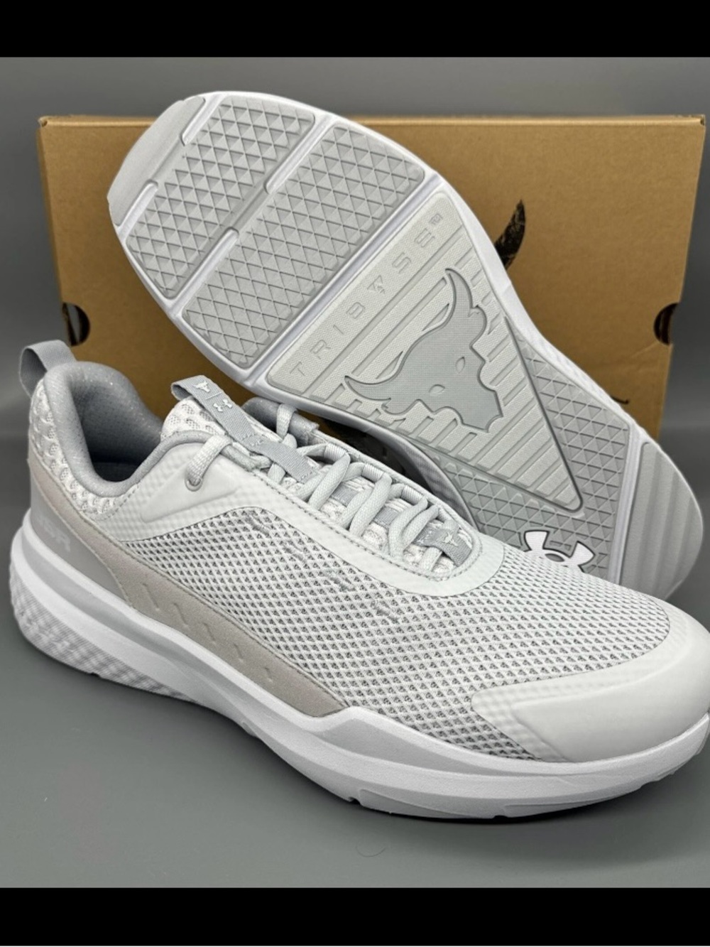 Under Armour Project Rock BSR 5 Shoes Mens Size 12 Grey 
New no box